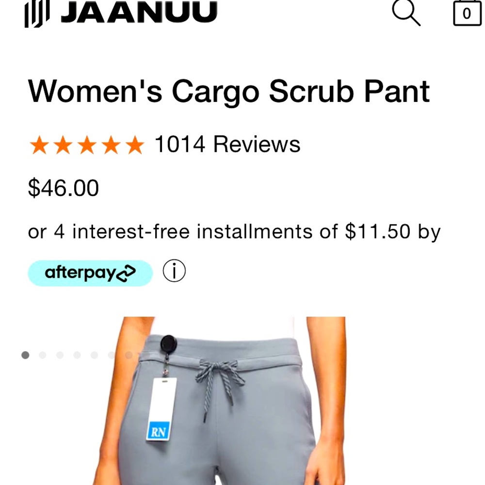 Brand new women’s XL petite scrub pants